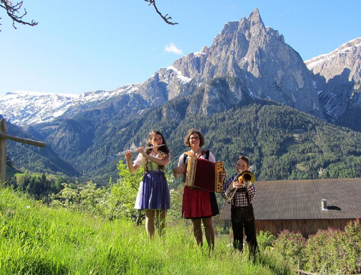 Apartamento Schildberghof Santner Siusi Exterior foto